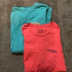 2 Columbia Shirts both XL